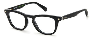 Premium Women Polaroid Eyeglasses: PLD D434 - Black - SpecSMART Eye Clinic (Diagonal View)
